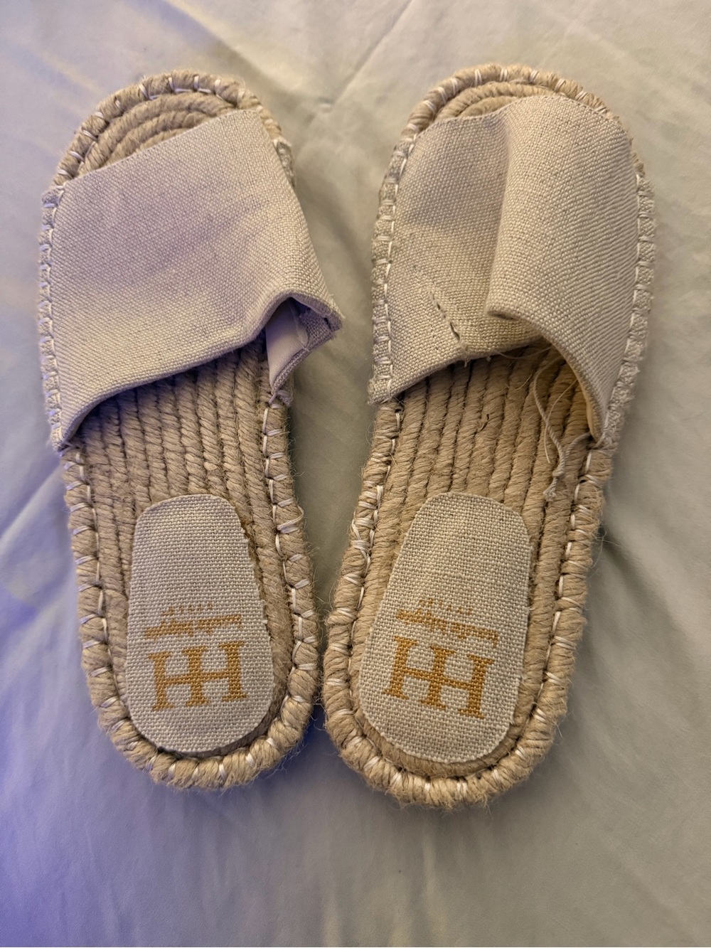 Helly Hansen Espadrille Slide Sandals – Neutral Beige | Women’s Size 9
